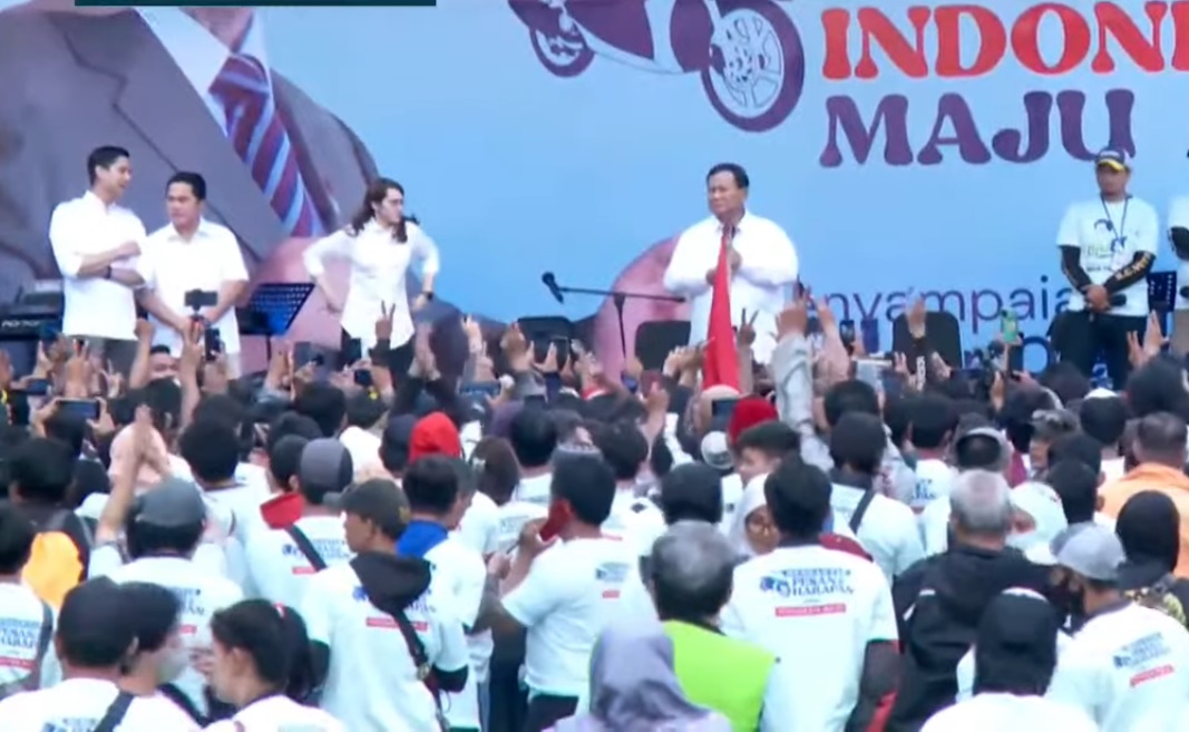 Prabowo Subianto Bersyukur Atas Dukungan Ojolet Untuk Pilpres 2024