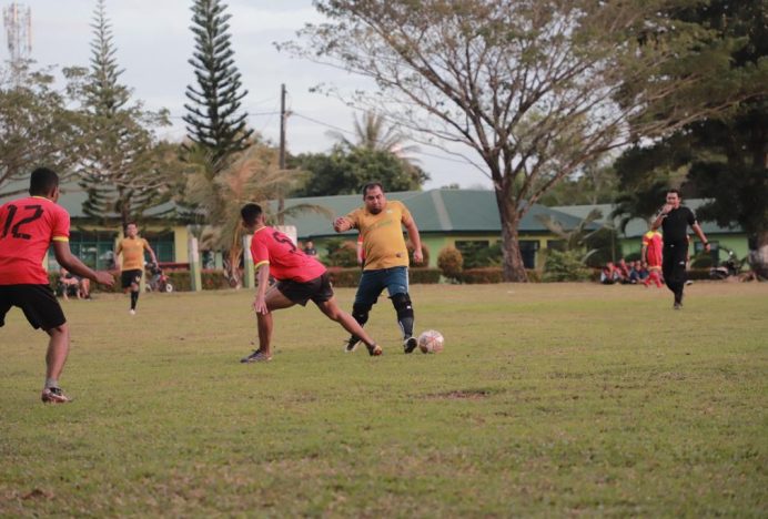 Eksekutif Pemkab Aceh Besar Kalahkan Yonif Raider 112/DJ FC 3-1