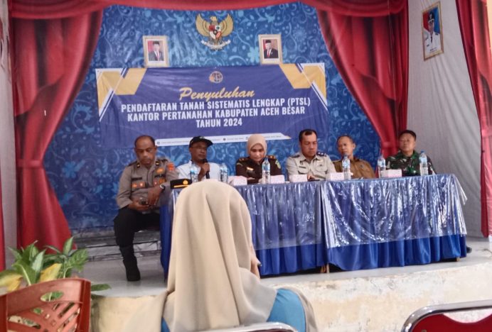 Selamatkan Aset Wakaf, Kemenag Aceh Besar Himbau Keuchik Manfaatkan Program PTSL