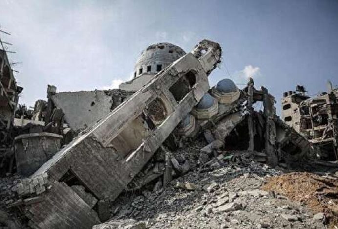 Serangan Militer ‘Israel’ Telah Menghancurkan 1.000 Masjid di Jalur Gaza
