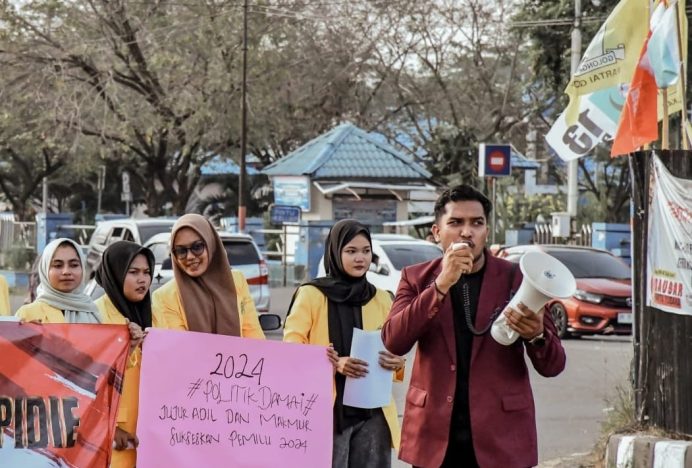 Aliansi Badan Eksekutif Mahasiswa Se-Kabupaten Pidie Ajak Masyarakat Ciptakan Pemilu Damai dan Aman