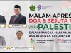 Gelar Doa Dan Sejuta Puisi Untuk Palestina, Malam Puncak HAB ke 78 Kemenag Aceh Besar