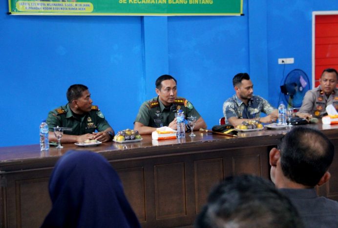 Letkol Widya Wijanarko Tegaskan Personel Kodim 0101/KBA Netral Dalam Pemilu 2024
