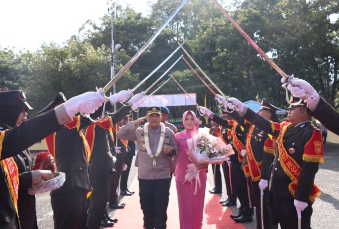 Polres Aceh Besar Gelar Pisah Sambut Kapolres