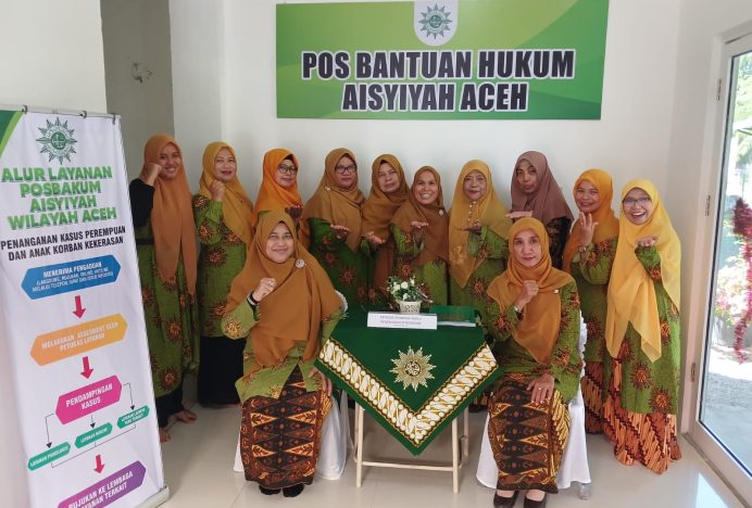 Aisyiyah Aceh Resmikan Kantor Pos Bantuan Hukum