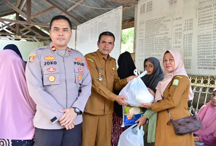 Warga Jruek Balee Sambut Baik Pangan Murah Pemkab Aceh Besar