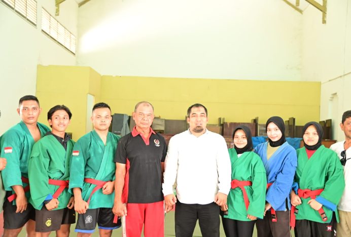 Jelang PON XXI, Pj Bupati Aceh Besar Kunjungi Pusat Pelatda Kurash Aceh