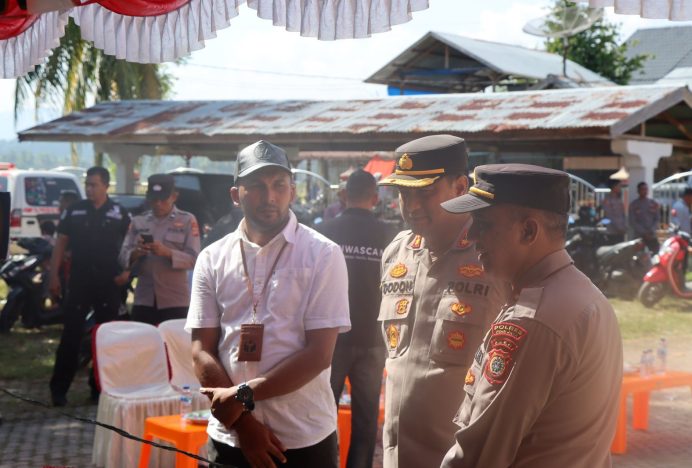 Polres Pidie Jaya Siap Amankan PSU di TPS 02 Gampong Mesjid Lancok