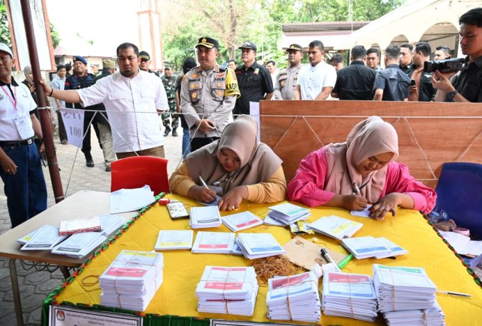 Pantau TPS, Pj Bupati Muhammad Iswanto: Alhamdulillah, Pemilu di Aceh Besar Lancar Aman dan tanpa Kendala