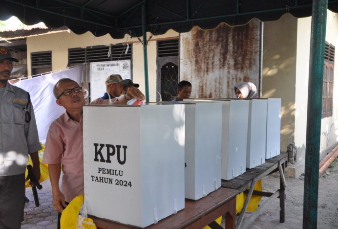 Antusiasme Tinggi Masyarakat Lambaro Seubun di Pemilu 2024