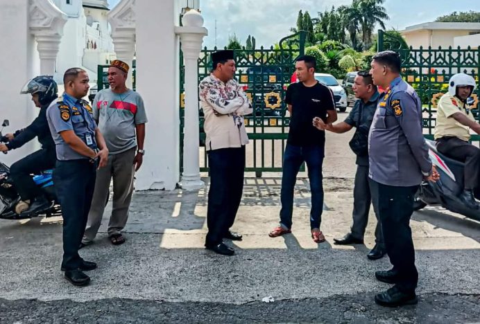 Antisipasi Penumpukan Kendaraan di Bulan Suci, Dishub Kota Banda Aceh Berkoordinasi dengan UPTD Masjid Raya Baiturrahman