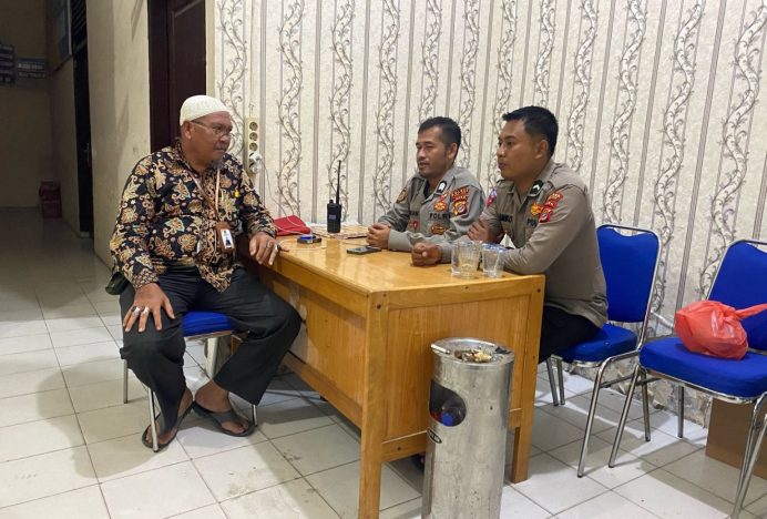 Kapolres Pidie Jaya Perintah Personel Aman Kotak Suara Pemilu di Kantor PPK