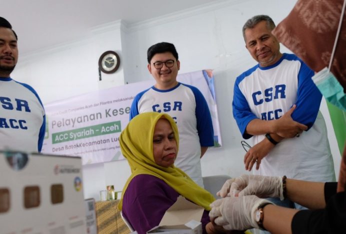 ACC Syariah Adakan Pemeriksaan Kesehatan Gratis di Banda Aceh