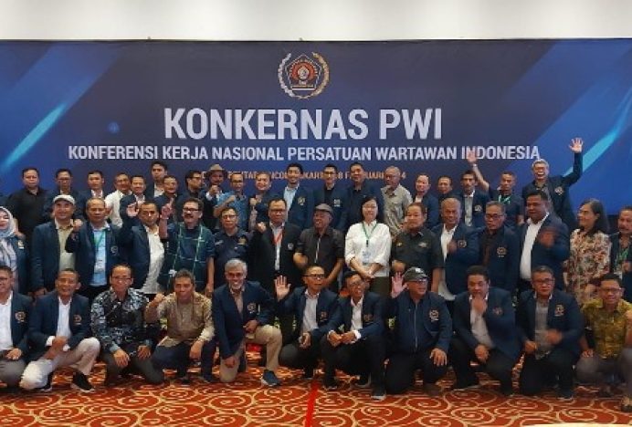 Konkernas PWI Dibuka dan Ditutup Ketua Umum Hendry Ch Bangun
