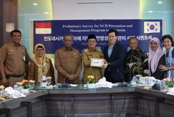 Pj Wali Kota Banda Aceh Sambut Pejabat KAHP Korea