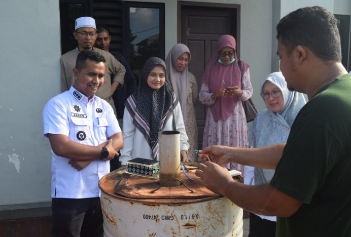 Camat Ingin Jaya Beri Dukungan Posyantek untuk Lomba TTG Tingkat Provinsi Aceh
