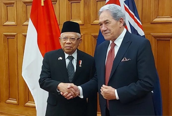 Wapres Ma’ruf Amin Dorong Kemitraan Komprehensif Indonesia-Selandia Baru