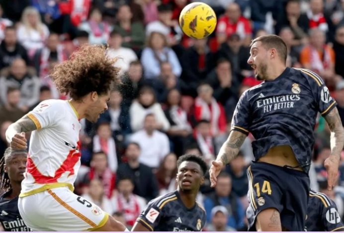 Real Madrid Ditahan Imbang 1-1 oleh Rayo Vallecano di Liga Spanyol