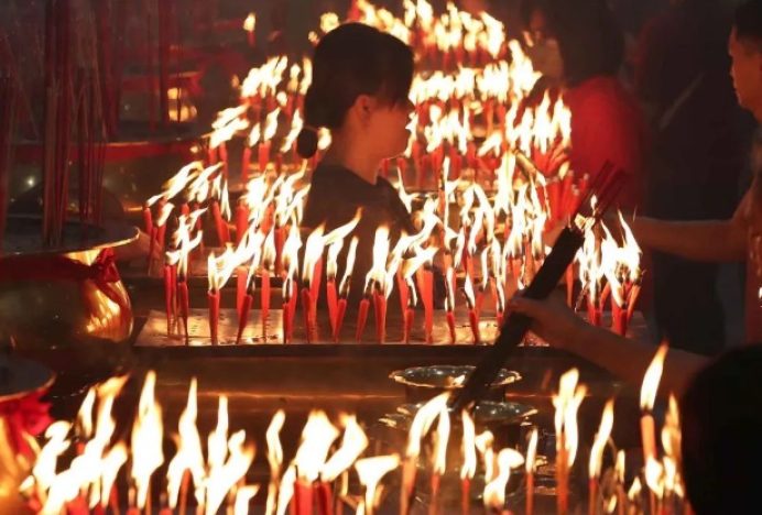 Ibadah Imlek di Aceh Dijalankan dengan Damai, Sambil Doakan Kelancaran Pemilu