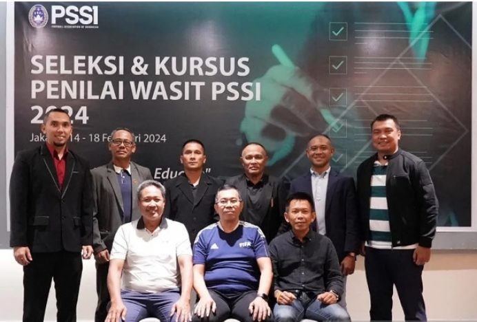 Enam Wasit Sukses Merampungkan Tahap Pertama Kursus dan Seleksi Penilai Wasit PSSI