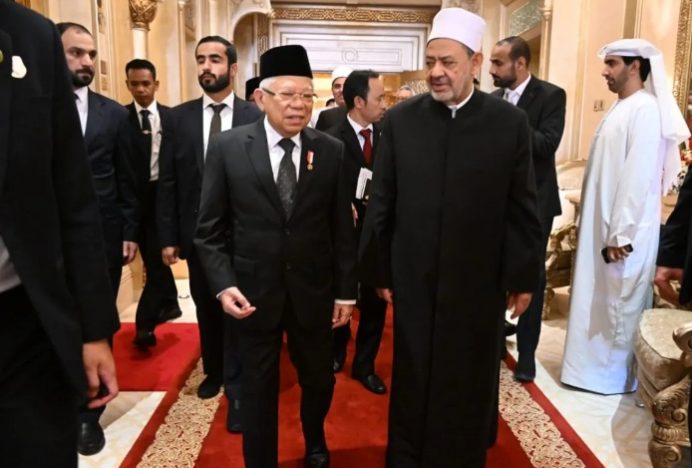 Wakil Presiden Ma’ruf Amin Mendorong Solidaritas Umat Islam untuk Penyelesaian Konflik di Gaza