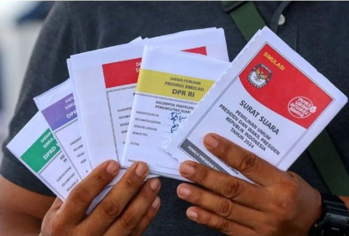 Ketua KPU RI Minta Pemilih Buka Surat Suara Sebelum Mencoblos