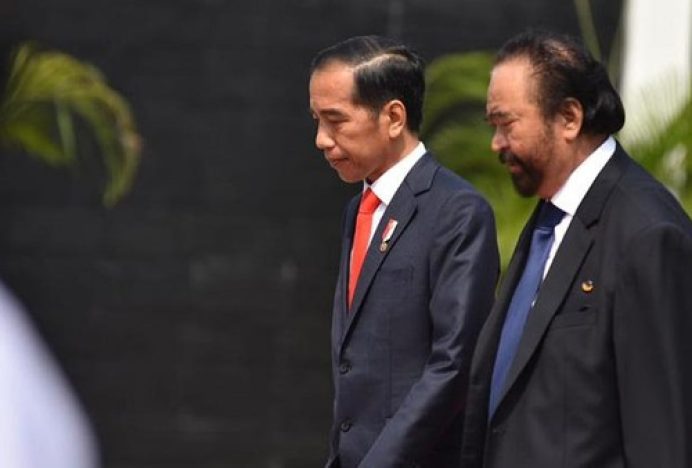Presiden RI Joko Widodo memanggil Ketua Umum Partai Nasdem Surya Paloh ke Istana