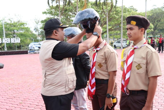 Sekda Aceh Besar Hadiri Apel Gelar Pasukan Operasi Keselamatan Seulawah 2024