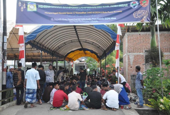 Masyarakat Semarakkan Nuzulul Quran di Lampermai