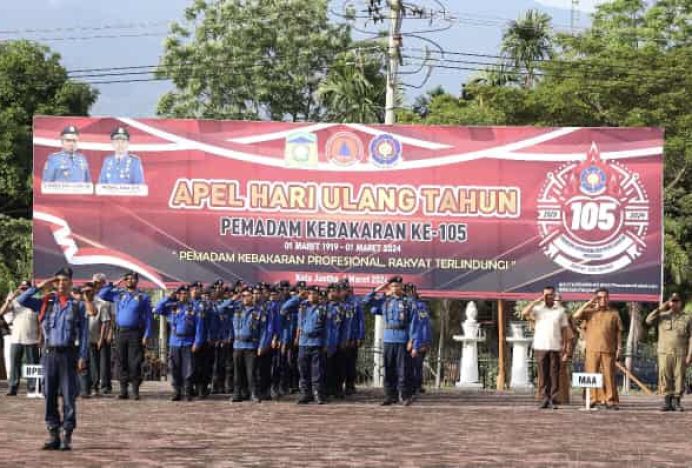 Pemkab Aceh Besar Peringati HUT ke 105 Pemadam Kebakaran