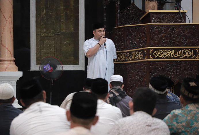 Safari Ramadhan, Tim Pemerintah Aceh dan Pj Bupati Aceh Besar Sambangi Masjid Syuhada Neuheun