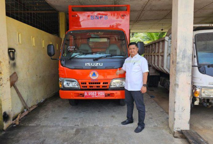 BPBD Agara Terima Hibah Mobil Toilet Dari BNPB