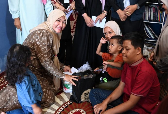 Cari Keberkahan, Ketua LKKS Aceh Besar Hadiri Ramadhan Berbagi YaSDA