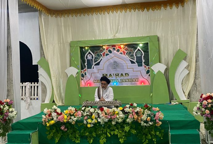 Ratusan Anggota Majelis Pengajian Bale Manyang Woyla Hadiri Pengajian Akbar Jelang Ramadhan