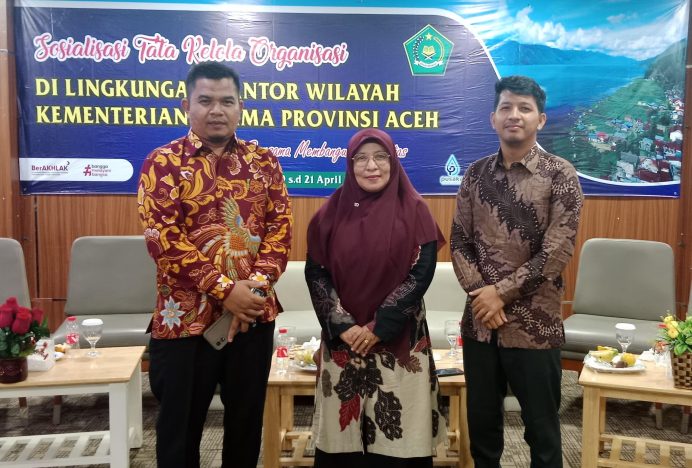 Tim Pembangunan Zona Integritas MAN Aceh Singkil ikuti Kegiatan Sosialisasi Tata Kelola Organisasi di Takengon