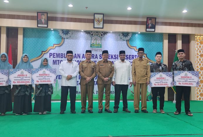 Juara STQH Tingkat Nasional asal Aceh dapat Bonus Ratusan Juta, FUQAHA Ucapkan Terima Kasih kepada Pemerintah Aceh