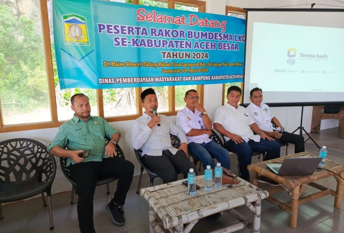 DPMG Gelar Rakor BUMDESMA LKD Se- Aceh Besar