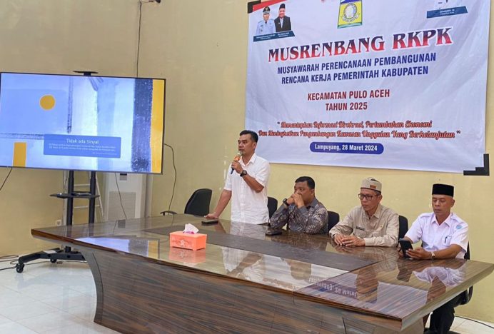 Anggota DPRK Aceh Besar Abdul Muchti: Musrenbang Momentum Usulan Program untuk Bangun Pulo Aceh