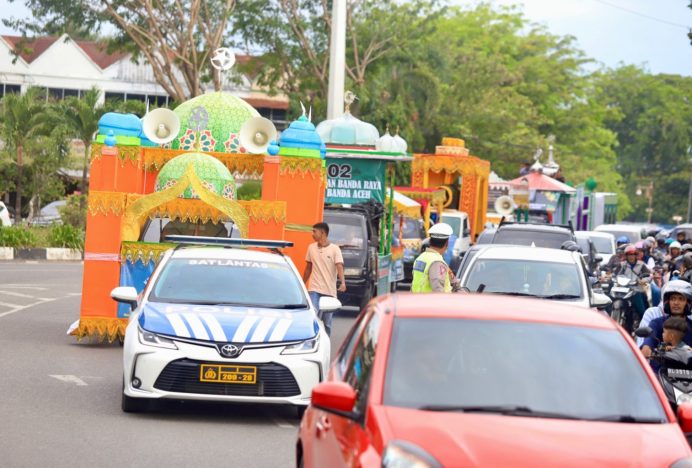 Pawai Mobil Hias dan “Khanduri Peutamat Daroih” Semarakkan Aceh Ramadhan Festival