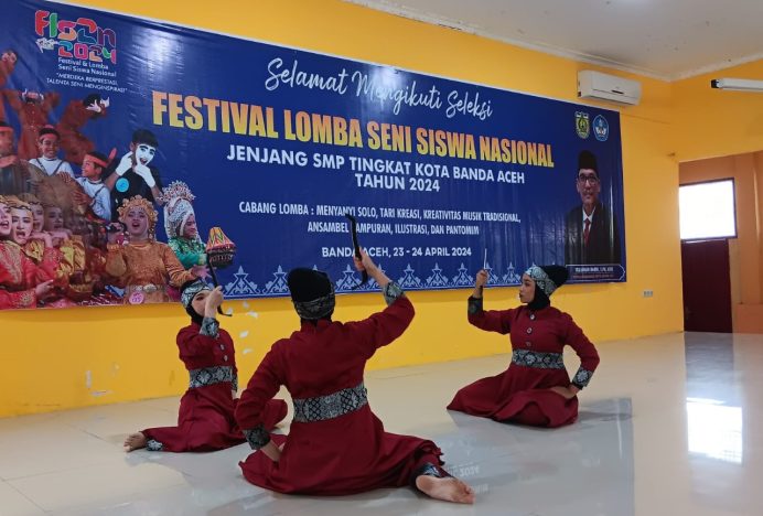 Disdikbud Kota Banda Aceh Gelar FLS2N Tingkat SMP