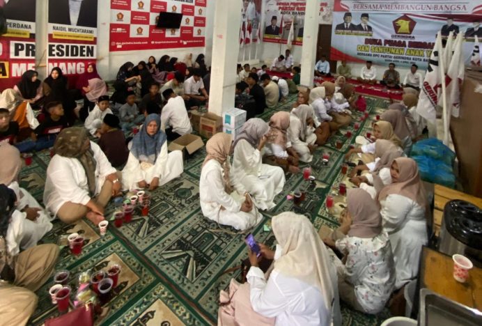DPC Gerindra Kota Banda Aceh Buka Puasa Bersama dan Santuni Anak Yatim