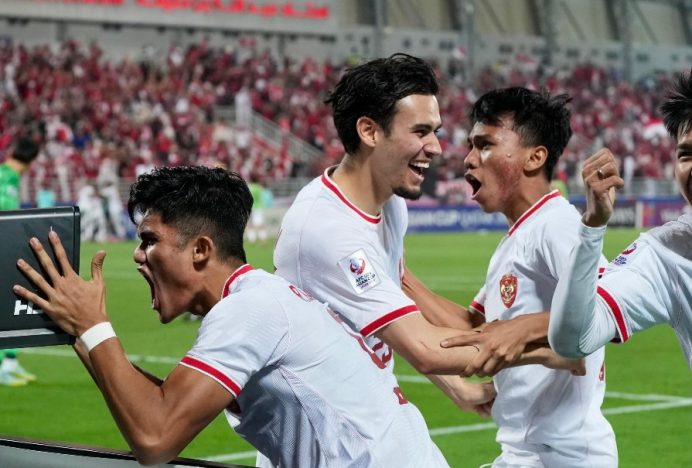 Akhirnya, Garuda Muda Kandaskan Raksasa Asia