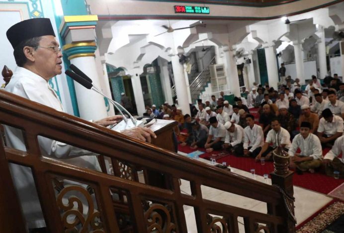 Safari Ramadhan Pemko Banda Aceh Berakhir di Masjid Al Ishlahiyyah Lambhuk