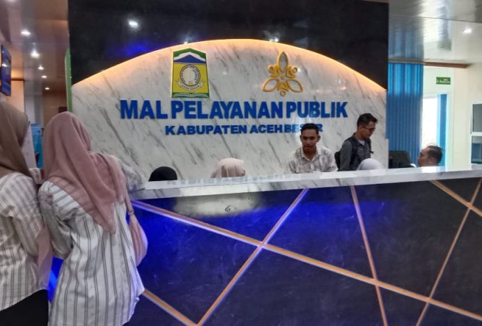 Masyarakat Mulai Ramai Gunakan Layanan MPP Aceh Besar