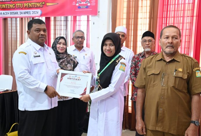 Pemkab Aceh Besar Gelar Diseminasi Hasil Audit Kasus Stunting Kabupaten Aceh Besar Semester I Tahun 2024