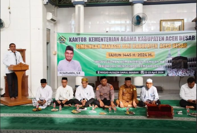 Bimbingan Manasik Haji Dimulai, JCH Aceh Besar Siap Berangkat