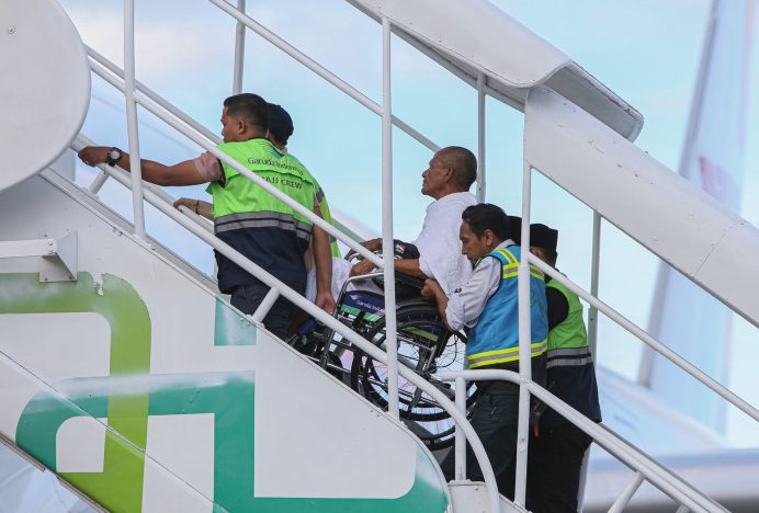 Jemaah Haji Kloter 02 Aceh Terbang ke Jeddah