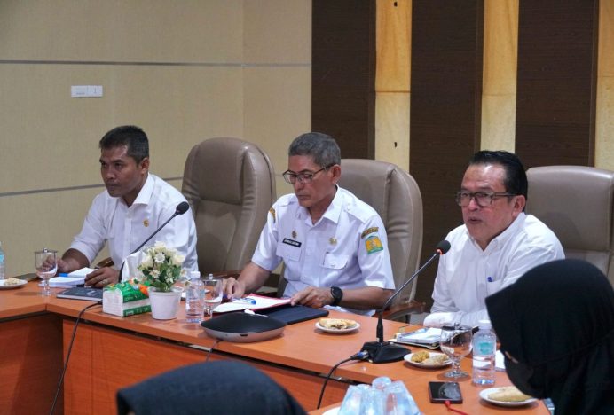 Pemkab Aceh Besar Gelar Rapat Pembahasan Rancangan Perbup Terkait Sistem Kerja