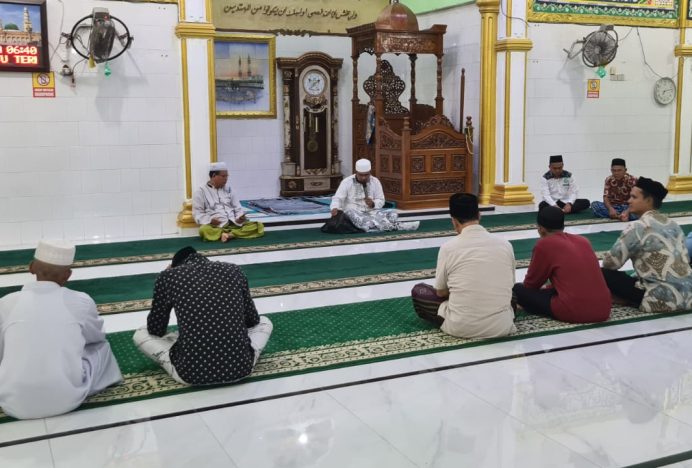 Tim “Klinik Al-Fatihah” BKPRMI Aceh Singkil Safari ke Masjid Hayatul Iman Kecamatan Gunung Meriah