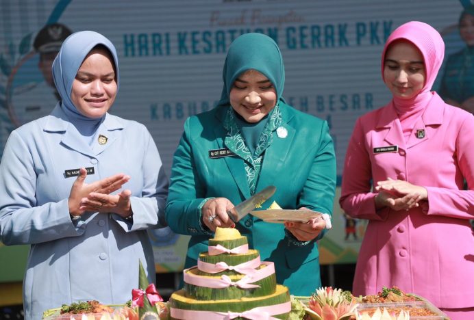 Cut Rezky Handayani Sampaikan Terimakasih Atas Suksesnya HUT ke-52 HKG TP PKK di Aceh Besar